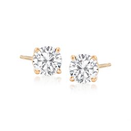 diamond in 14kt yellow gold