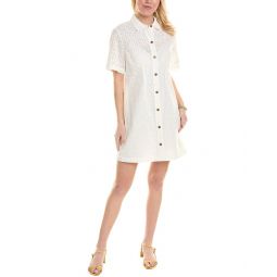 eyelet shirtdress