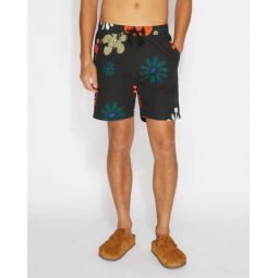 coupes boardshort in black