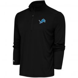 Antigua Detroit Lions Tribute Quarter Zip Golf Pullover