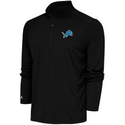 Antigua Detroit Lions Tribute Quarter Zip Golf Pullover