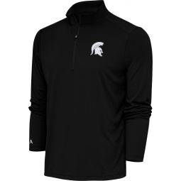 Antigua Michigan State Spartans Tribute Quarter Zip Golf Pullover