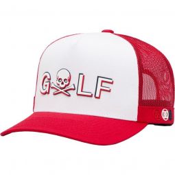 G/FORE Golf Skull Trucker Golf Hat