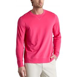 G/FORE Performance Pique Crewneck Mid Layer Golf Pullover