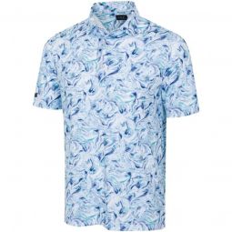 Greg Norman Ocean Marble ML75 Stretch Golf Polo