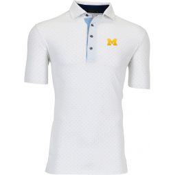 Greyson University of Michigan Icon Golf Polo