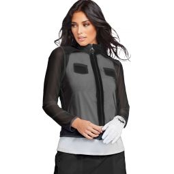 Jamie Sadock Womens Featherweight Full Zip Golf Jacket