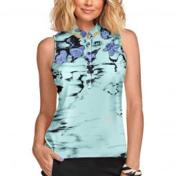 Jamie Sadock Womens Oasis Sleeveless Golf Top