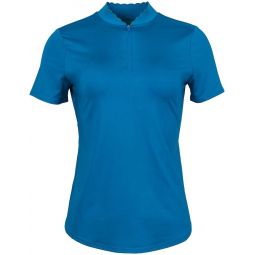 JoFit Womens Chelsea Scallop Golf Polo - ON SALE