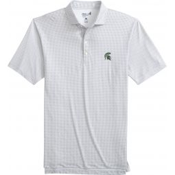 johnnie-O Michigan State Spartans Tee Time Performance Jersey Golf Polo
