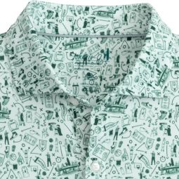 johnnie-O Michigan State Spartans Hoop There It Is Golf Polo