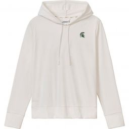 johnnie-O Womens Michigan State Spartans Nalla Performance Golf Hoodie