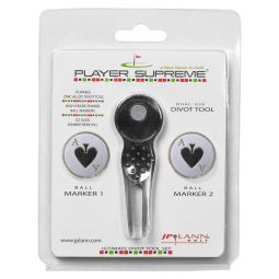 JP Lann Player Supreme Divot Tool and Golf Ball Marker Set