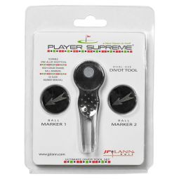 JP Lann Player Supreme Divot Tool and Golf Ball Marker Set