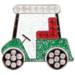 Navika Womens Ball Marker Adorned with Crystals from Swarovski