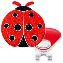 Navika Womens Glitzy Hat Clip Ball Marker