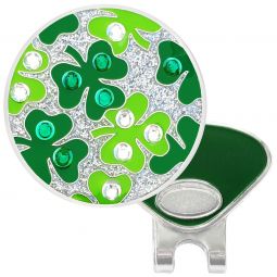 Navika Womens Hat Clip Ball Marker Adorned with Crystals from Swarovski