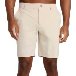 REDVANLY Hanover Pull-On 9 Inch Golf Shorts
