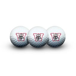 Team Effort NCAA 3-Pack Golf Balls