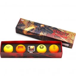 Volvik Vivid Marvel 3.0 Golf Ball Gift Set - Ghost Rider