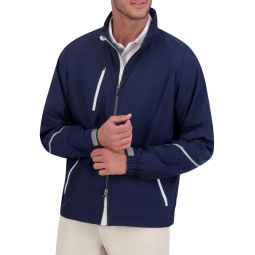 Zero Restriction Power Torque Full Zip Golf Rain Jacket