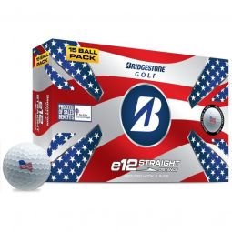 Bridgestone e12 Straight Patriot 15-Pack Golf Balls 2025