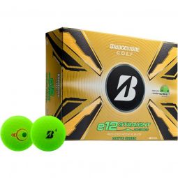 Bridgestone e12 Straight Matte Green Golf Balls 2025