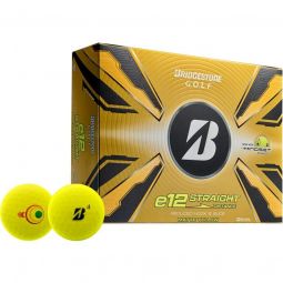 Bridgestone e12 Straight Matte Yellow Golf Balls 2025