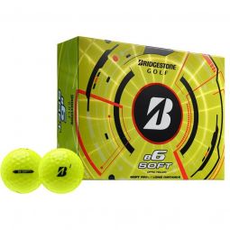 Bridgestone e6 Soft Yellow Golf Balls 2025
