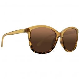 Epoch Eyewear Womens Elizabeth Brown to Tortoise Gradient Sunglasses - Polarized Brown Gradient Lenses