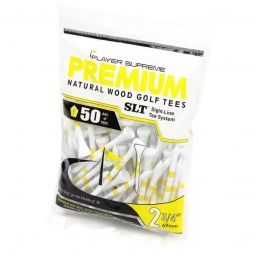 Player Supreme 2 3/4 SLT Sight Line System Golf Tees 50 Pack