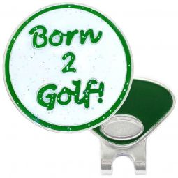 Navika Womens Glitzy Hat Clip Ball Marker