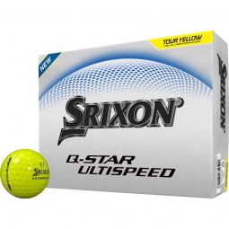 Srixon Q-STAR ULTISPEED Tour Yellow Golf Balls 2025
