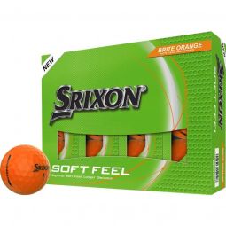 Srixon SOFT FEEL 14 BRITE Orange Golf Balls 2025