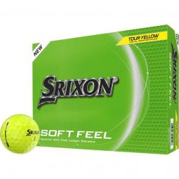 Srixon SOFT FEEL 14 Tour Yellow Golf Balls 2025