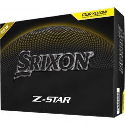 Srixon Z-STAR 9 Golf Balls 2025 - Yellow