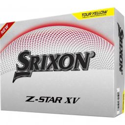 Srixon Z-STAR XV 9 Golf Balls 2025 - Yellow