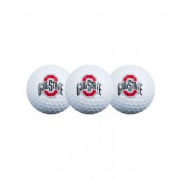 Team Effort Ohio State Buckeyes Golf Balls 3-Pack