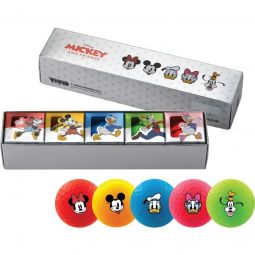 Volvik Vivid 3.0 Disney Friends 5 Golf Ball Pack