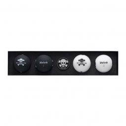 Volvik Vivid Skull Edition Golf Ball Gift Set