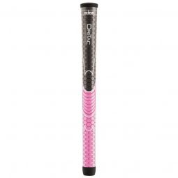 Winn Womens Dri-Tac Golf Golf Grips - Dark Gray/Pink