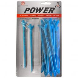 Zero Friction Power 4 Inch Golf Tees - 18 Pack