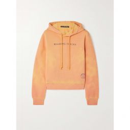 ACNE STUDIOS Printed heat-reactive organic cotton-jersey hoodie