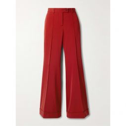 ACNE STUDIOS Pleated twill flared pants