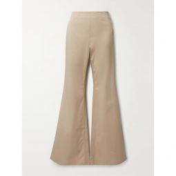 ACNE STUDIOS Flared stretch-cotton twill pants
