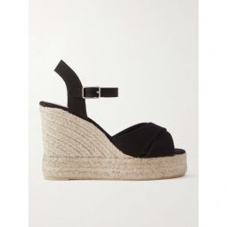 CASTANER Blaudell 80 canvas wedge espadrilles
