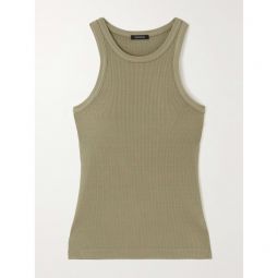 GOLDSIGN The Laurel ribbed stretch-jersey tank