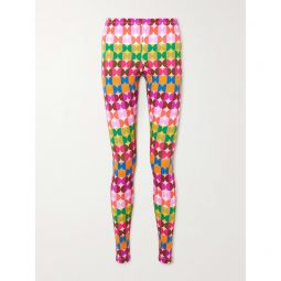 LA DOUBLEJ Printed stretch-jersey leggings