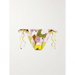LA DOUBLEJ Printed bikini briefs