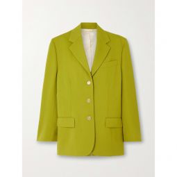 ACNE STUDIOS + NET SUSTAIN oversized recycled woven blazer